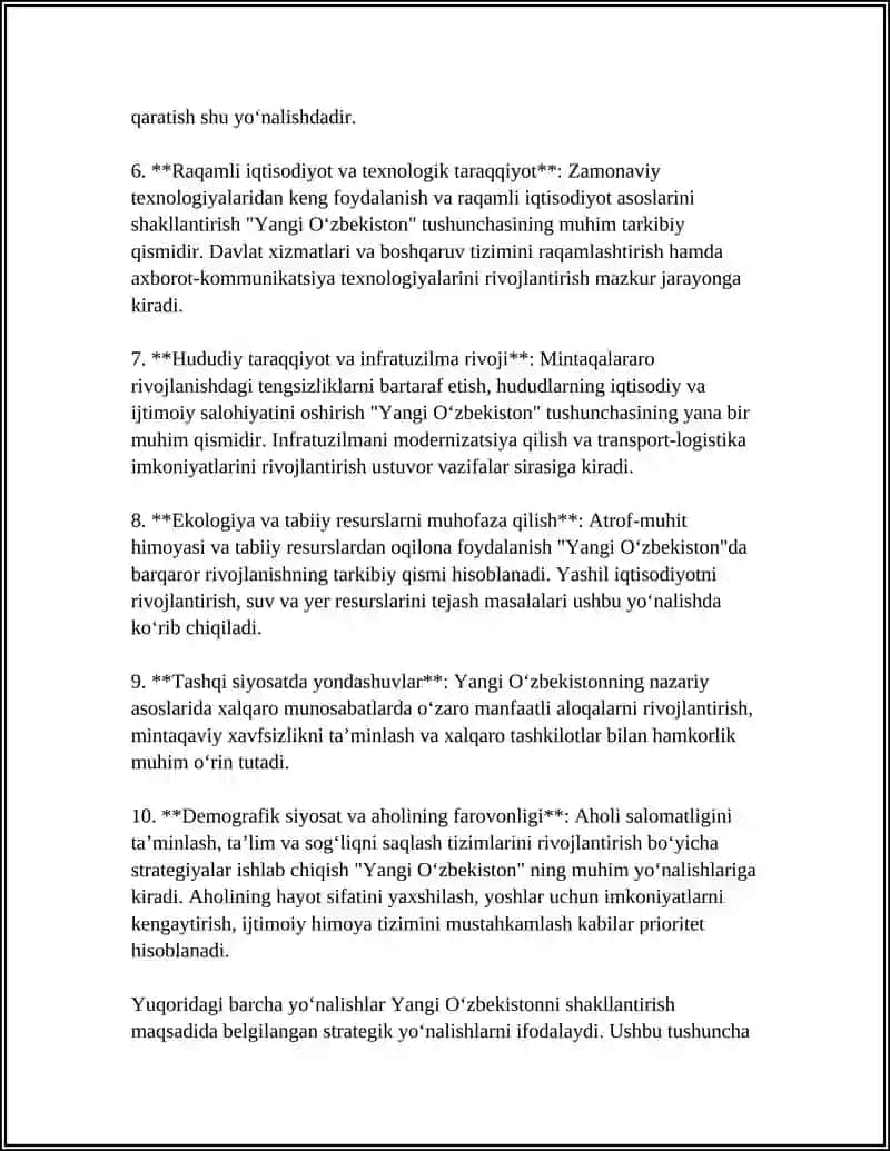 "YANGI OʻZBEKISTON" TUSHUNCHASI 4