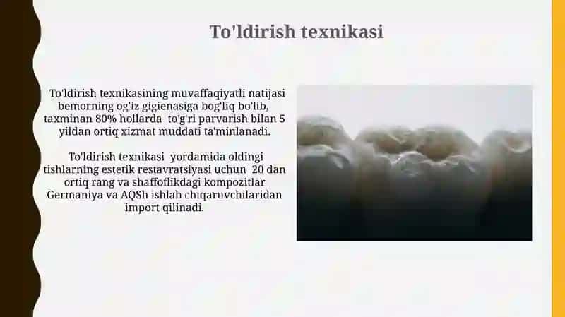 Frontal tishlarning restavratsiyasi 4