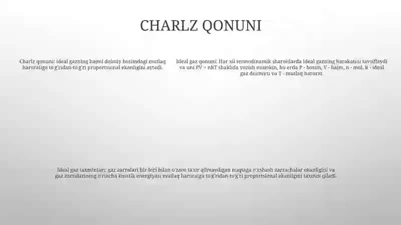 Ideal Gaz Qonunlari 4