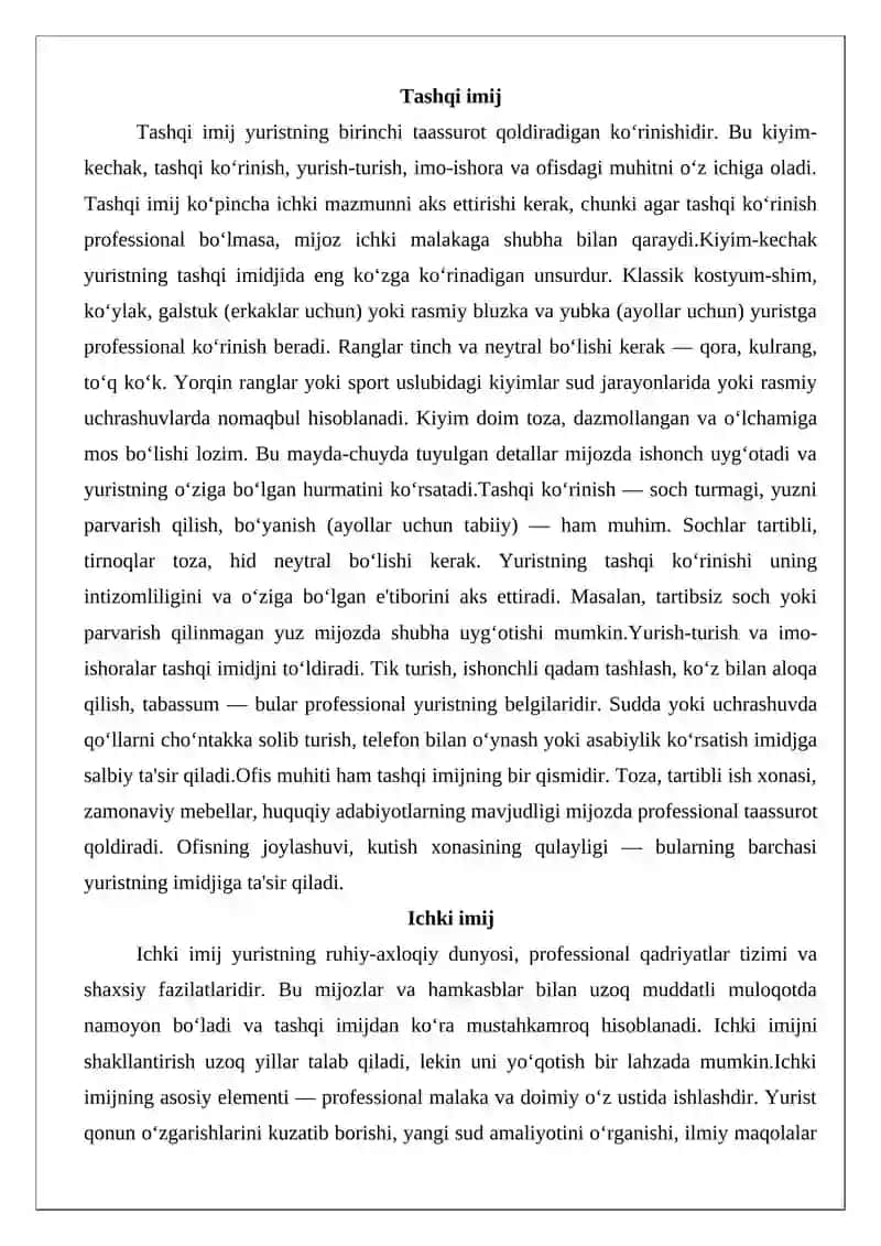 Yurist imijining motivatsion xususiyatlari 4
