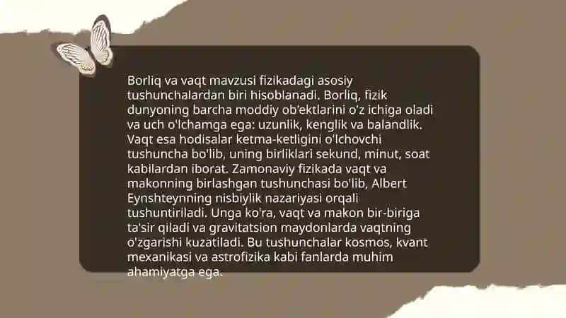 Borliq falsafasi 4