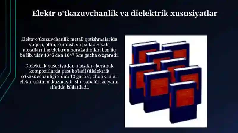 Stomatologik materiallarning elektr xossalari 4