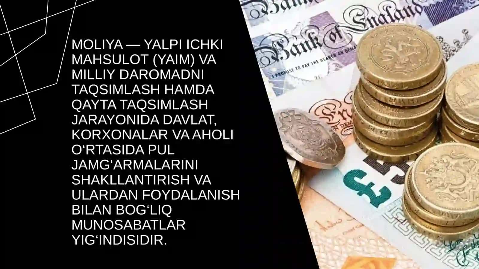 Moliyaning mohiyati va vazifalari 4