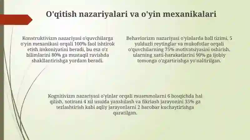 Didaktik o'yin texnologiyasi 4