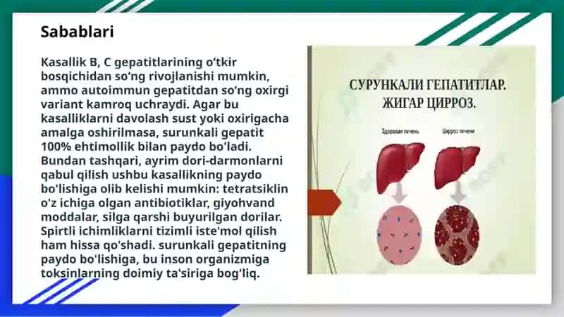 Surunkali gepatitlar 4