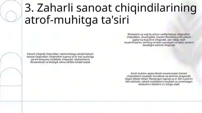 Zaharli Sanoat Chiqindilarini Zararlantirish Va Komish Poligonlari 4