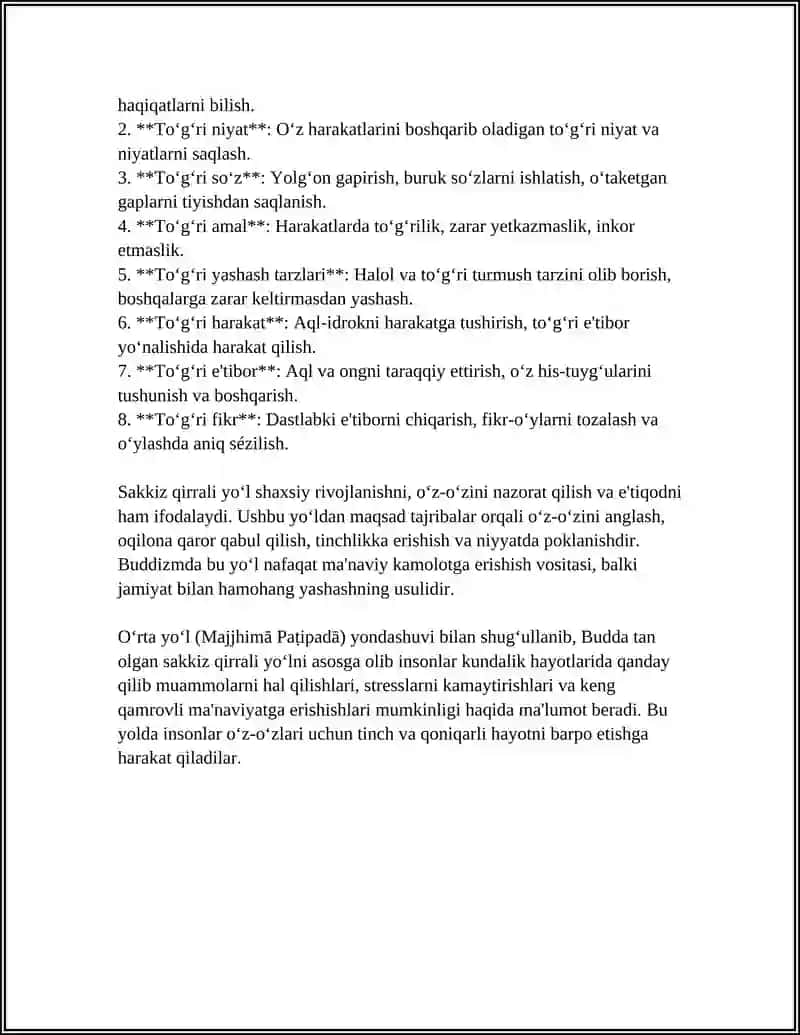 Buddizm Falsafasi 4