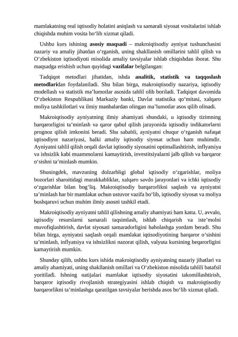 Makroiqtisodiy ayniyatlar 4
