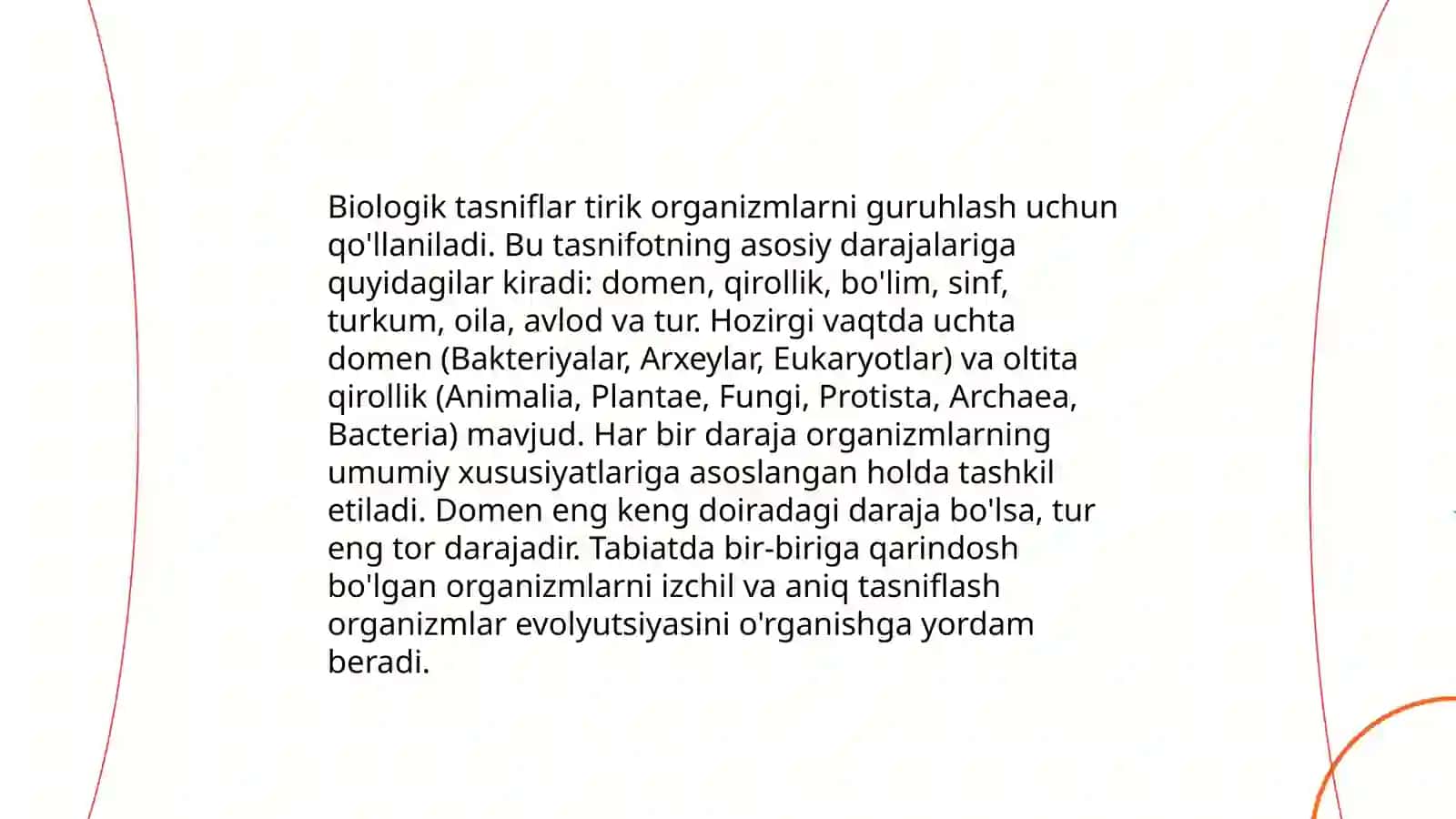 Ilmiy tasniflar va ularning xususiyatlari 4