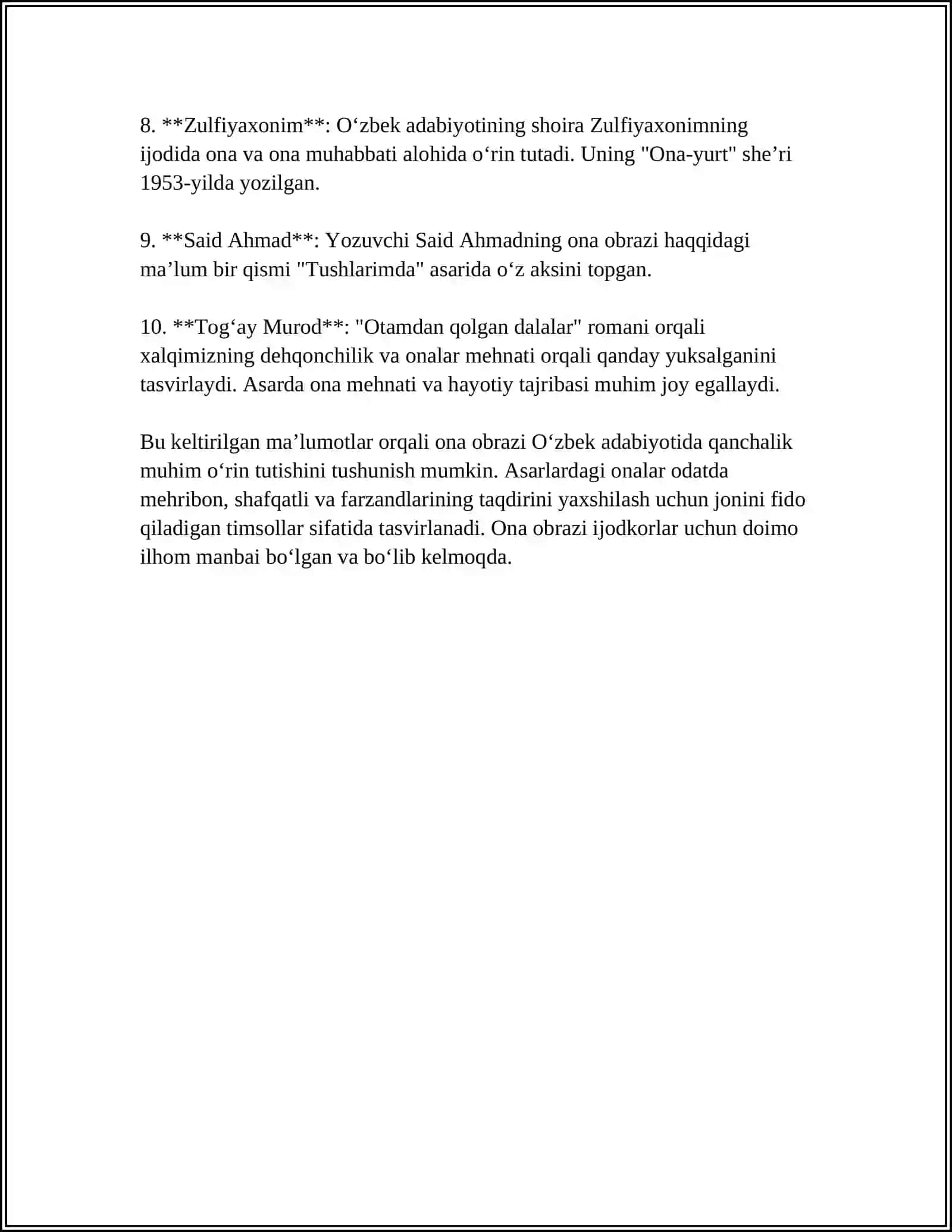 O‘ZBEK ADABIYOTIDA ONA BOLA RUHIYATI 4