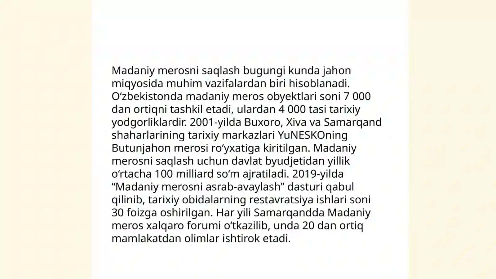 Madaniyat sohalari faoliyatini boshqarish 4