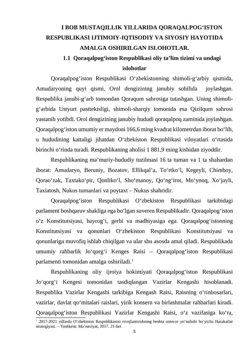 MUSTAQILLIK YILLARIDA QORAQALPOG’ISTON RESPUBLIKASI 4