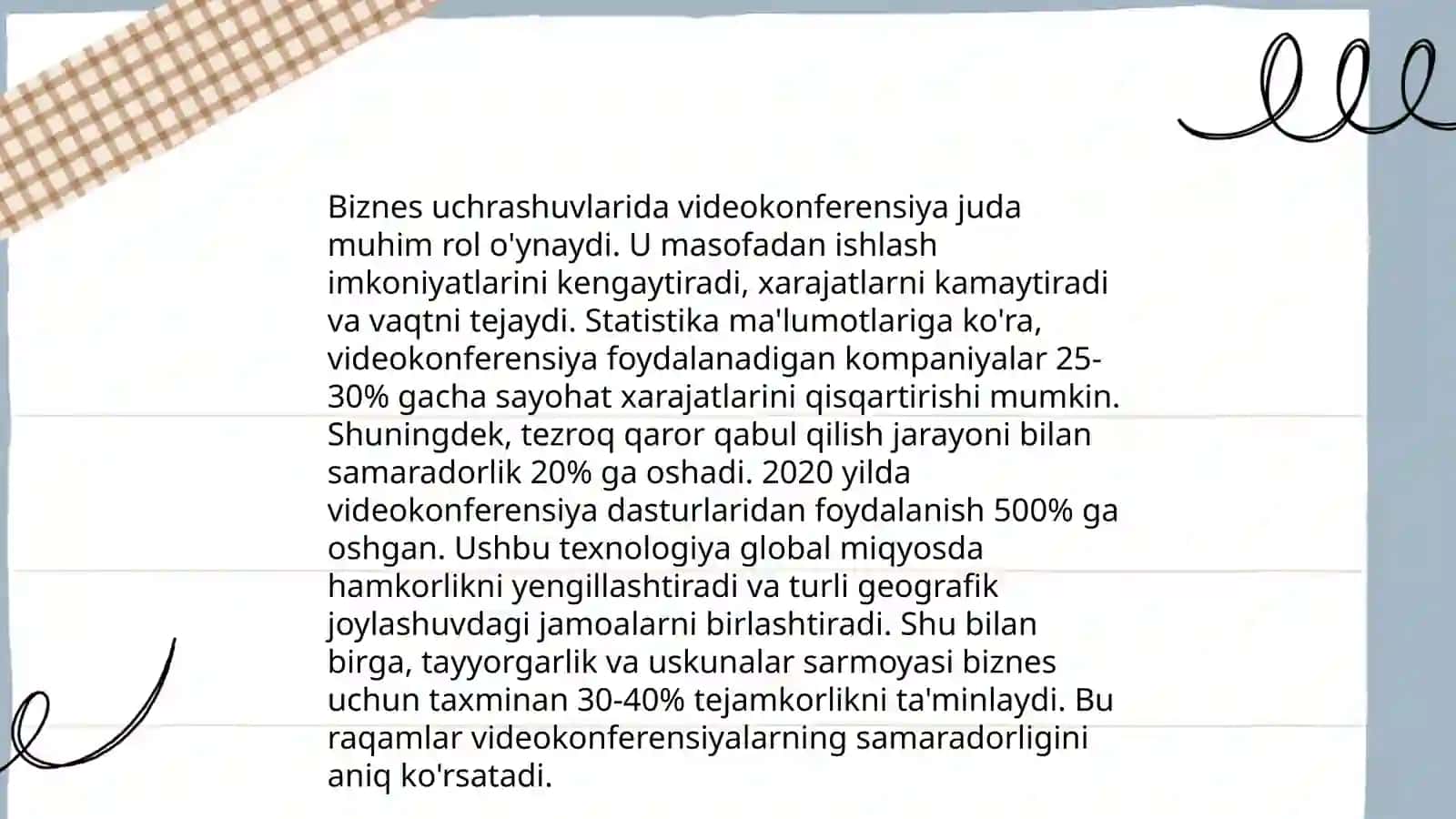 Videokonferensiya orqali masofaviy ta'lim 4