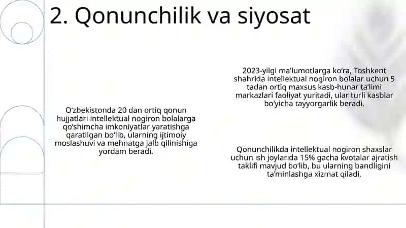 Intellektual nogiron bolalar uchun mavjud kasblar 4