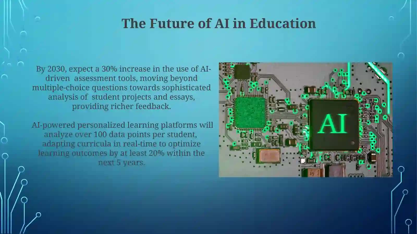 Artificial intelligence in Education 4