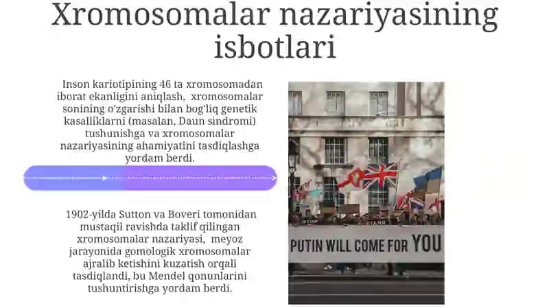 Xromosomalar Nazariyasi 4