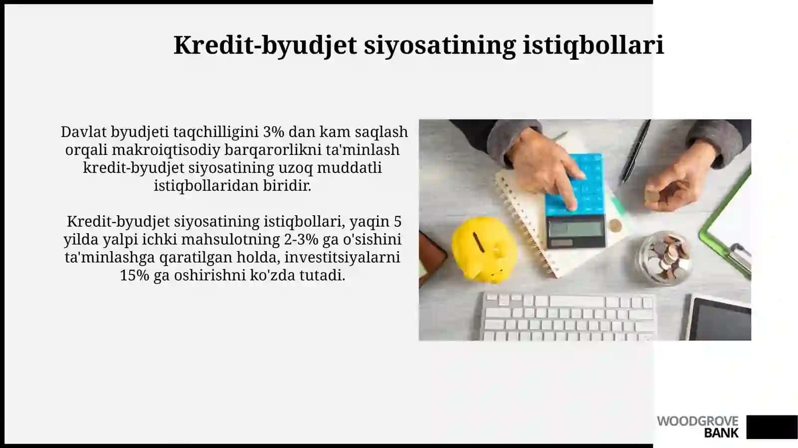 PULning Kredit Bozoridagi Roli 4