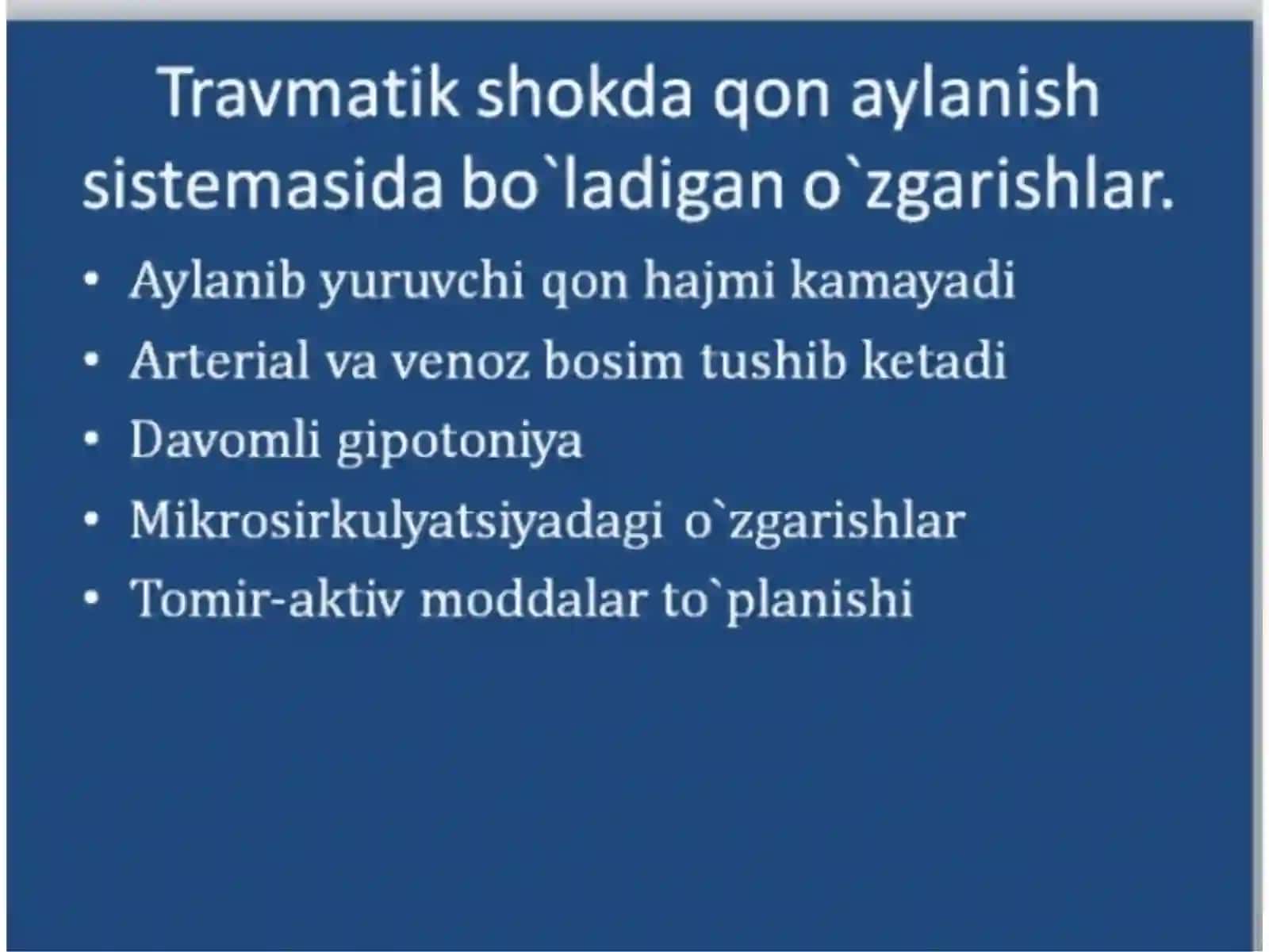 Uzoq muddatli bosilish sindromi. 4