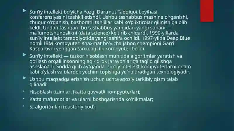 Tasvir yaratishda 1000Sun'iy intellektning ro'li 4
