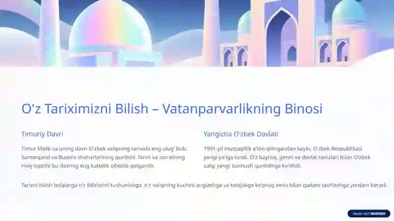 Har Bir Farzand Vatan Ximoyachisi 4