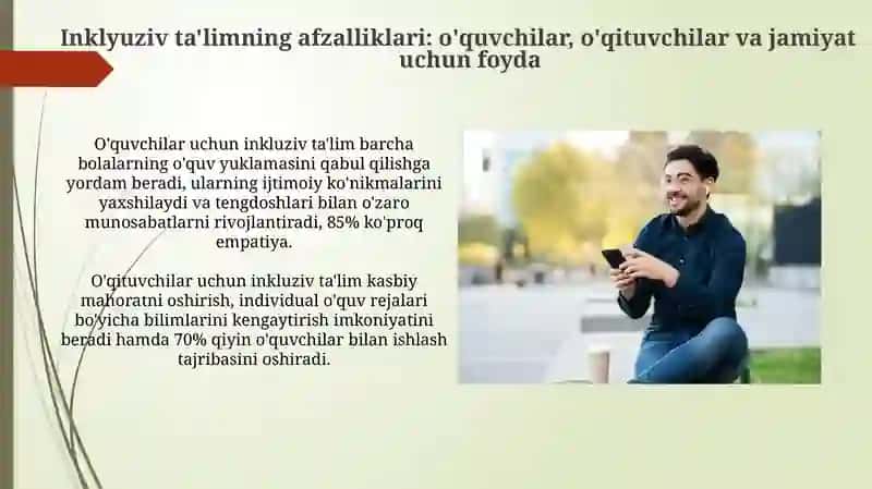 İnklyuziv ta'limning afzalliklari va kamchiliklari 4