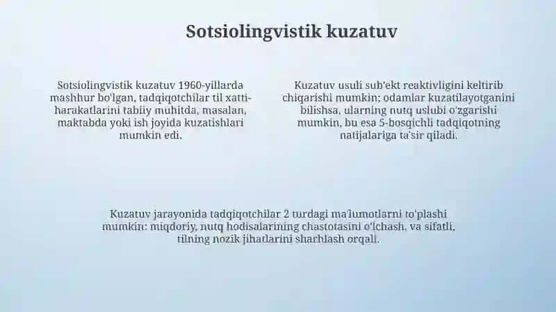 Sotsiolingvistik metodlar jamlanmasi(5ta metod asosida) 4