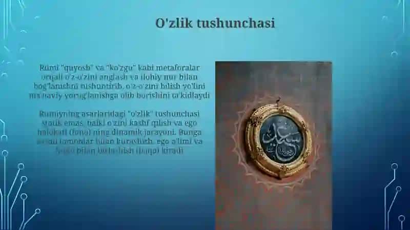 Rumiyning "Ichki ichida" asari haqida 4