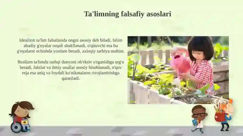 Ta'limotlar tarixi va falsafiy asoslari 4