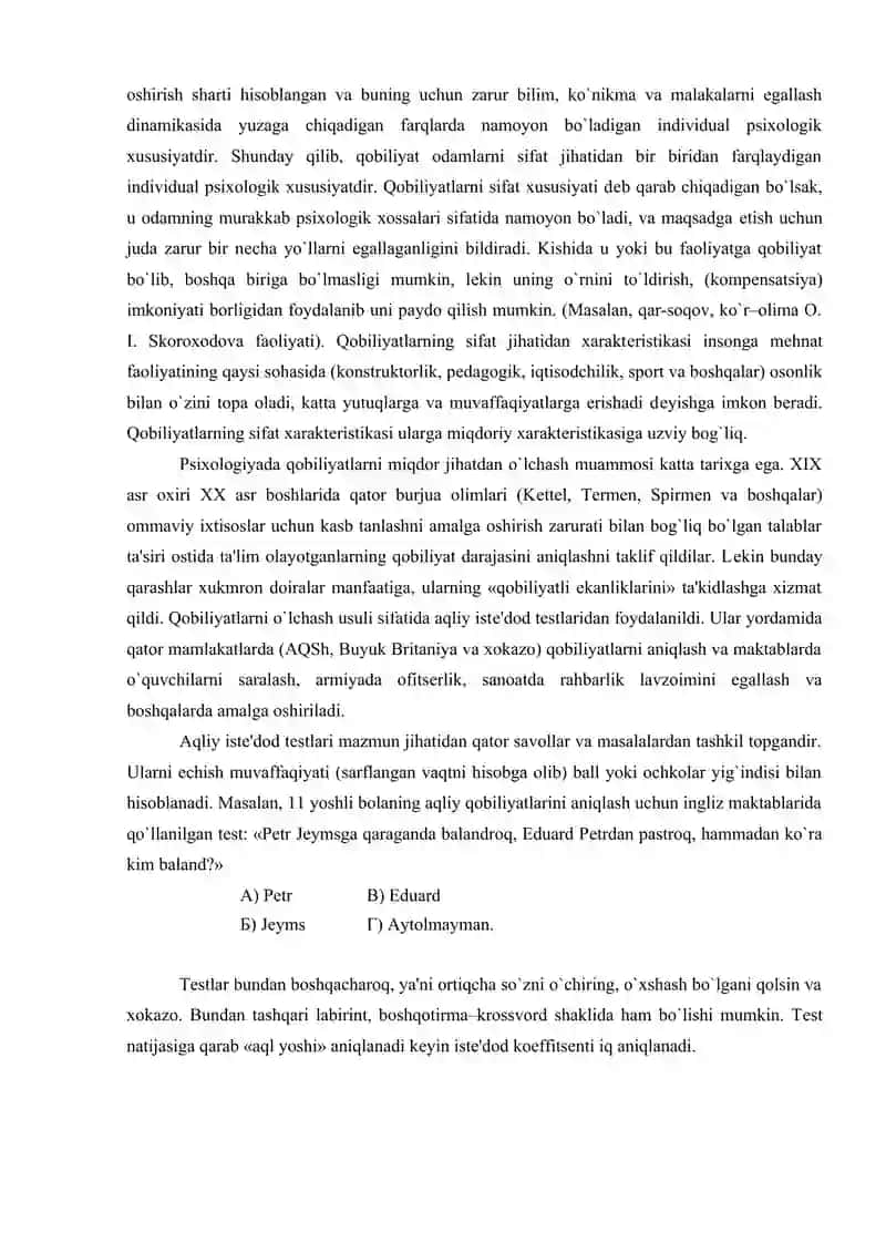 Inson shaxsi va individuallik xususiyatlari 4