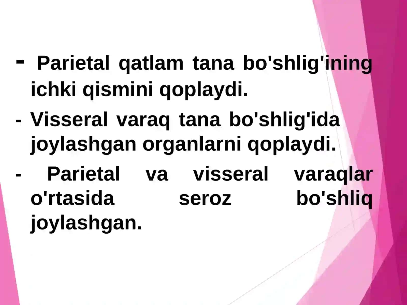 Transsudat va ekssudatni tekshirishNabiyeva F.S 4