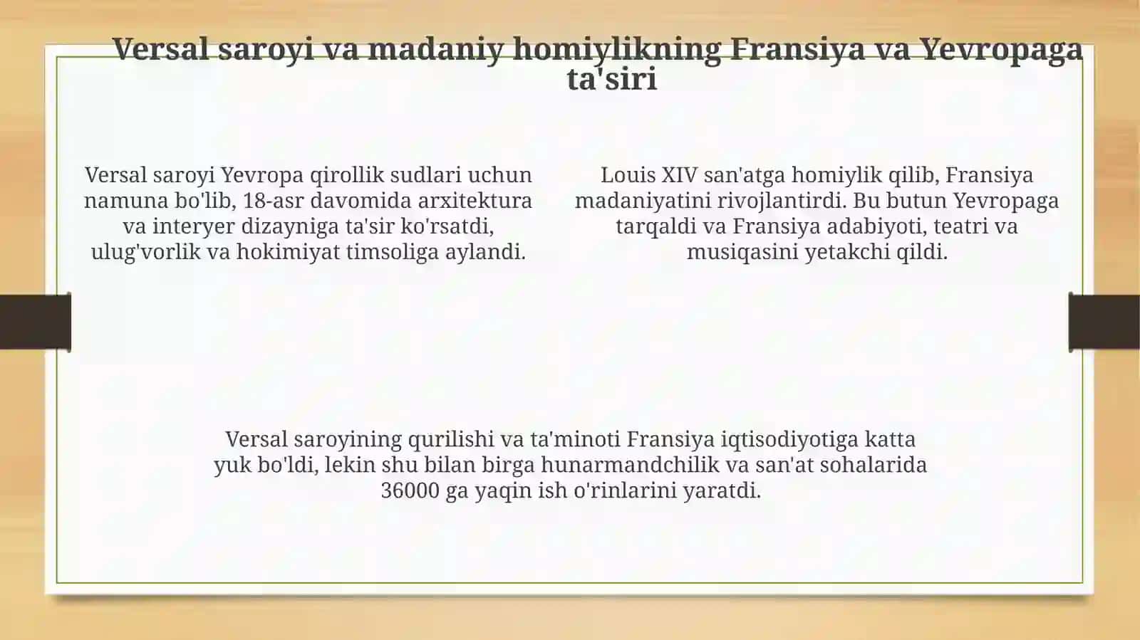 Lyudovik XIV ning jahon tarixida tutgan o‘rni 4