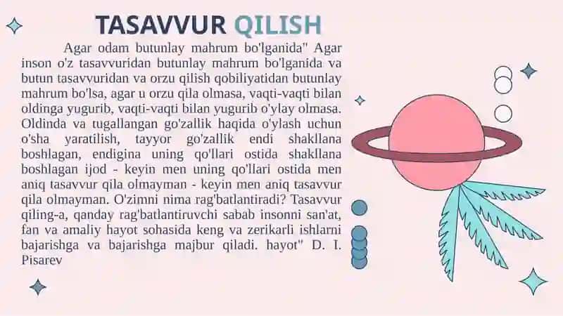 TASAVVURNING MOHIYATI 4