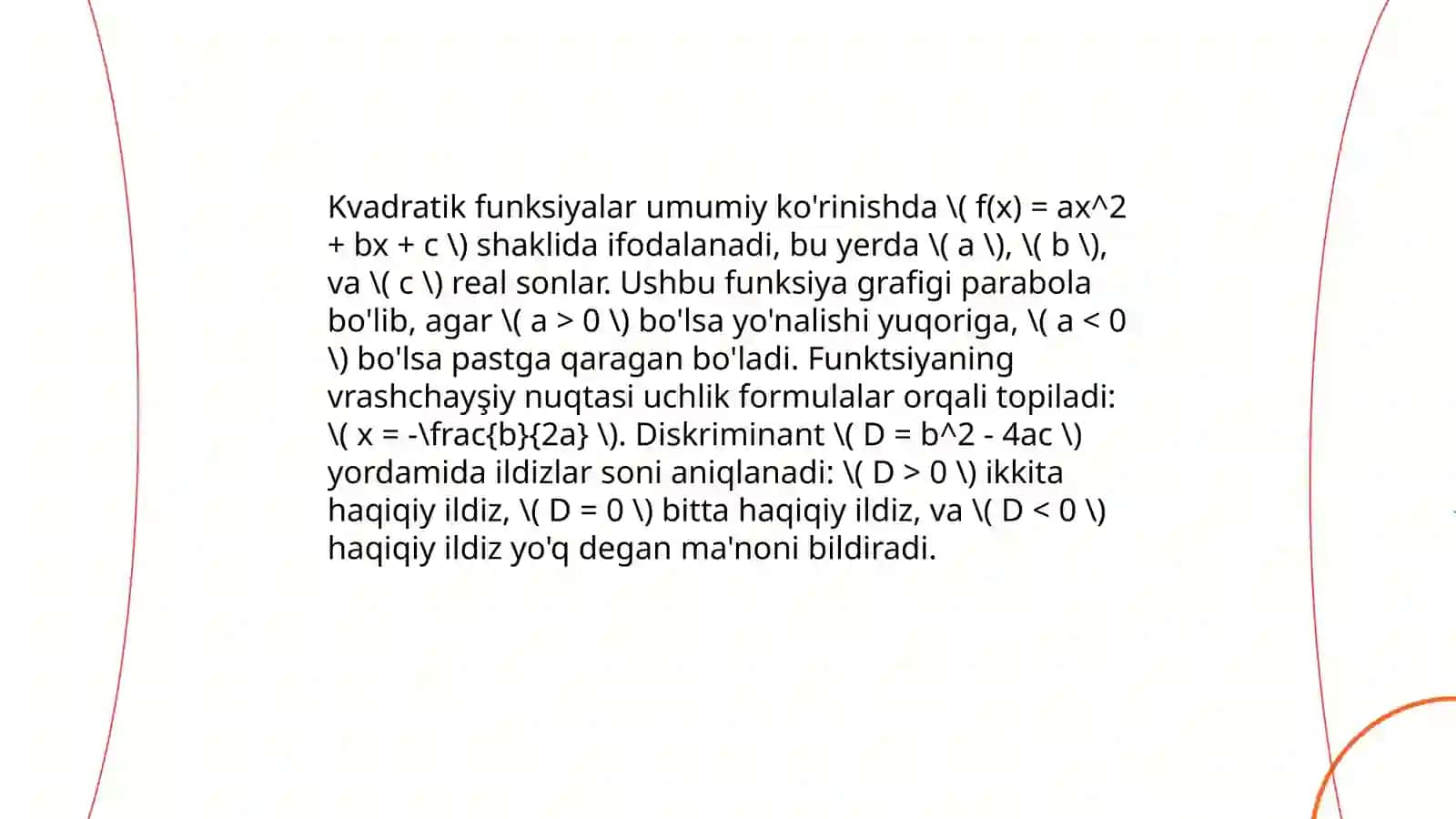Kvadratik formalar 4
