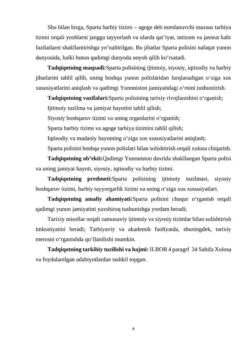SPARTA POLISINI O‘ZIGA XOS XUSUSIYATLARI 4