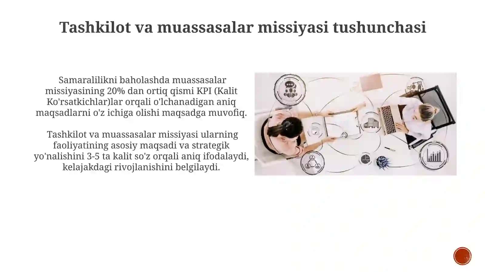 Korxonalar va tashkilotlarning missiyasi 4