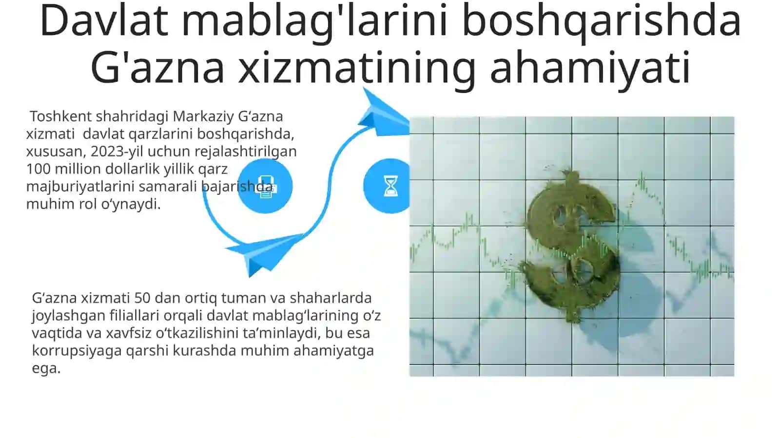 Davlat moliyasiniboshqarishdaG'aznachilikxizmatinio'rni 4