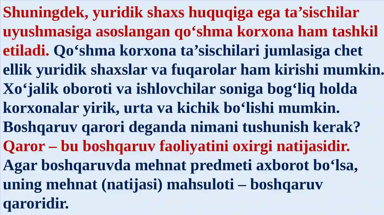 Boshqaruv qarorlarini qabul qilish 4