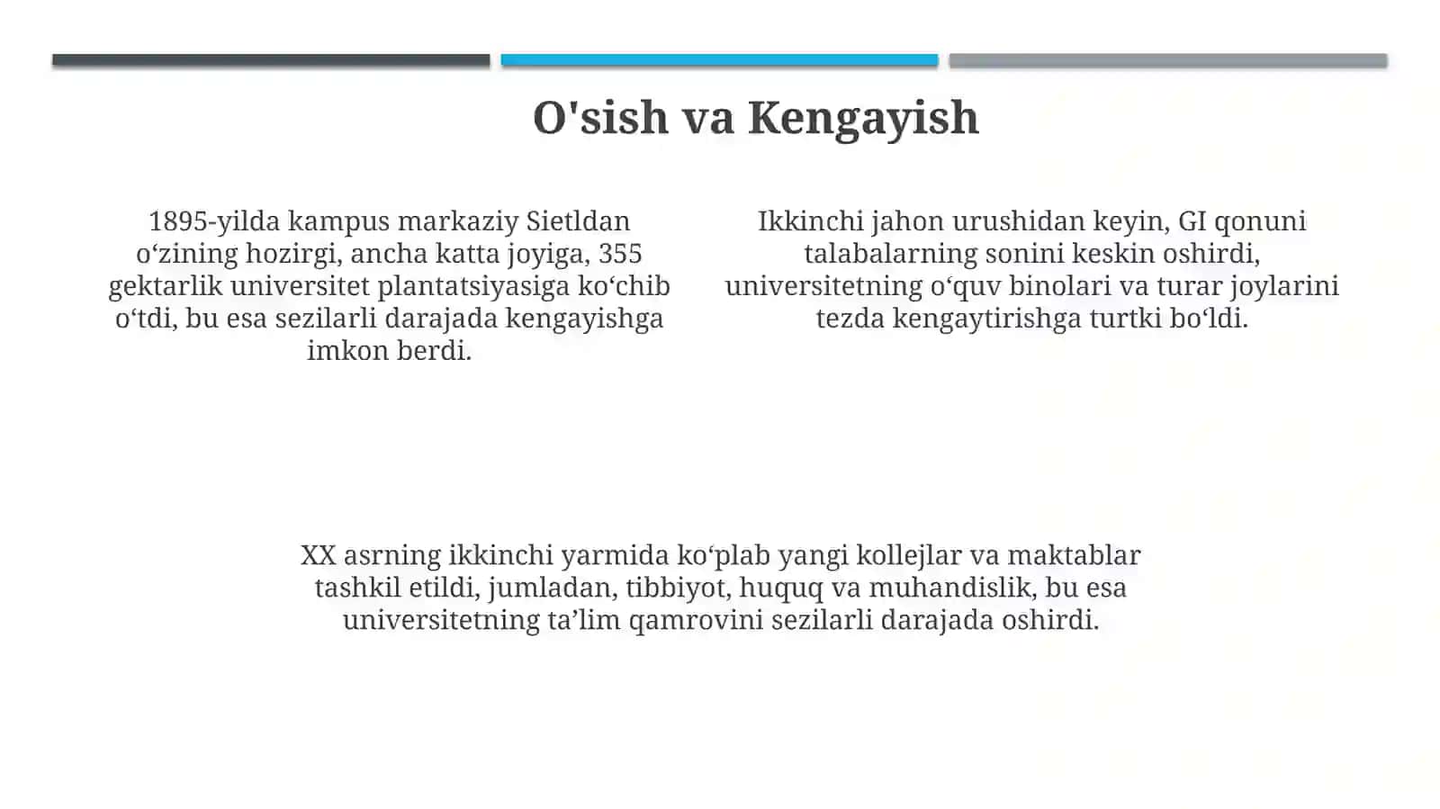 Vashington universiteti va kutubxonasi paydo boʻlishi 4