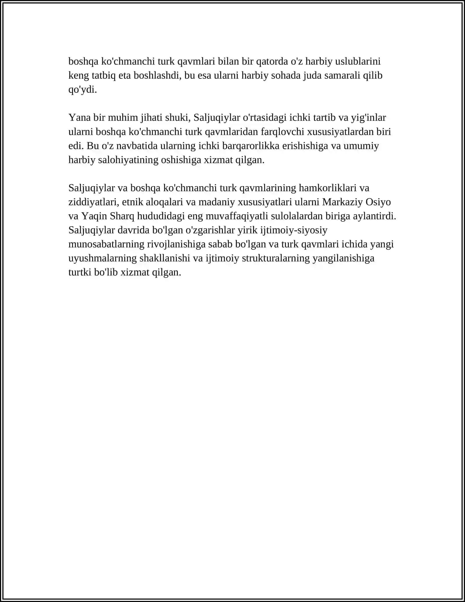 SALJUQIYLAR 4