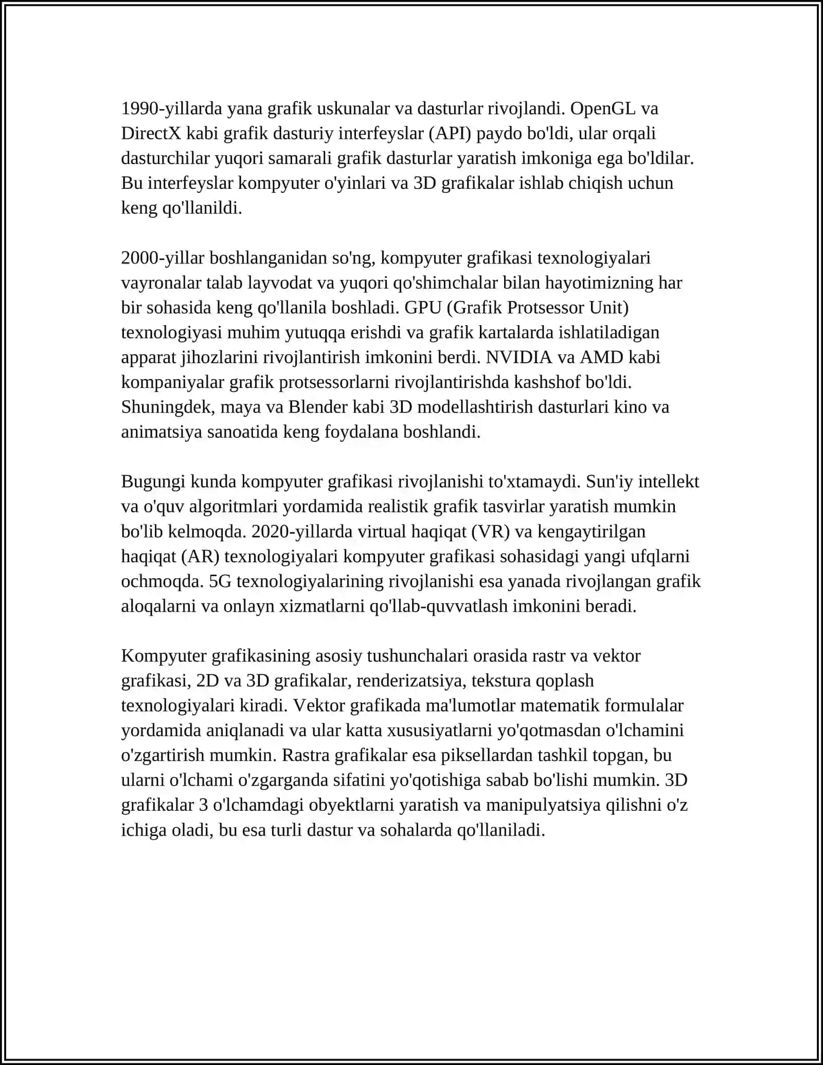 KOMPYUTER GRAFIKASI 4