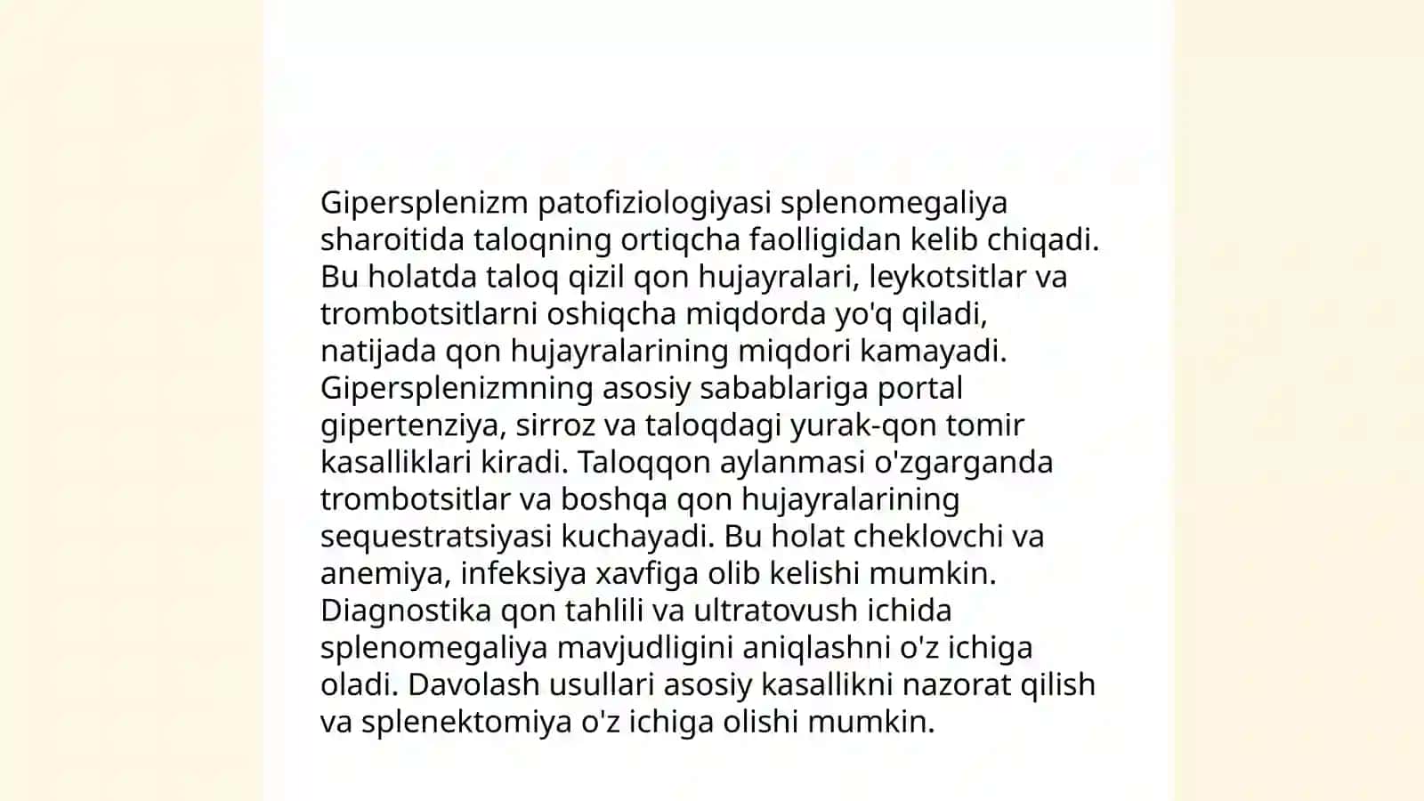 Splenomegaliya sabablari 4