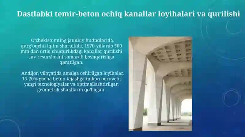 Temir-beton novli kanallar 4
