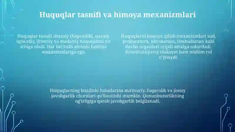 Fuqarolar huquqlarining asoslari vauning davri 4