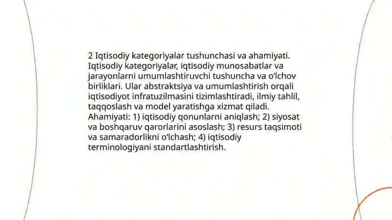 Iqtisodiy qonunlar va kategoriyalar 4