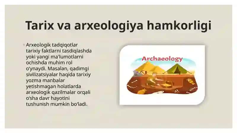 Tarix fani tatqiqotlarida fanlar aro yondashuvi 4