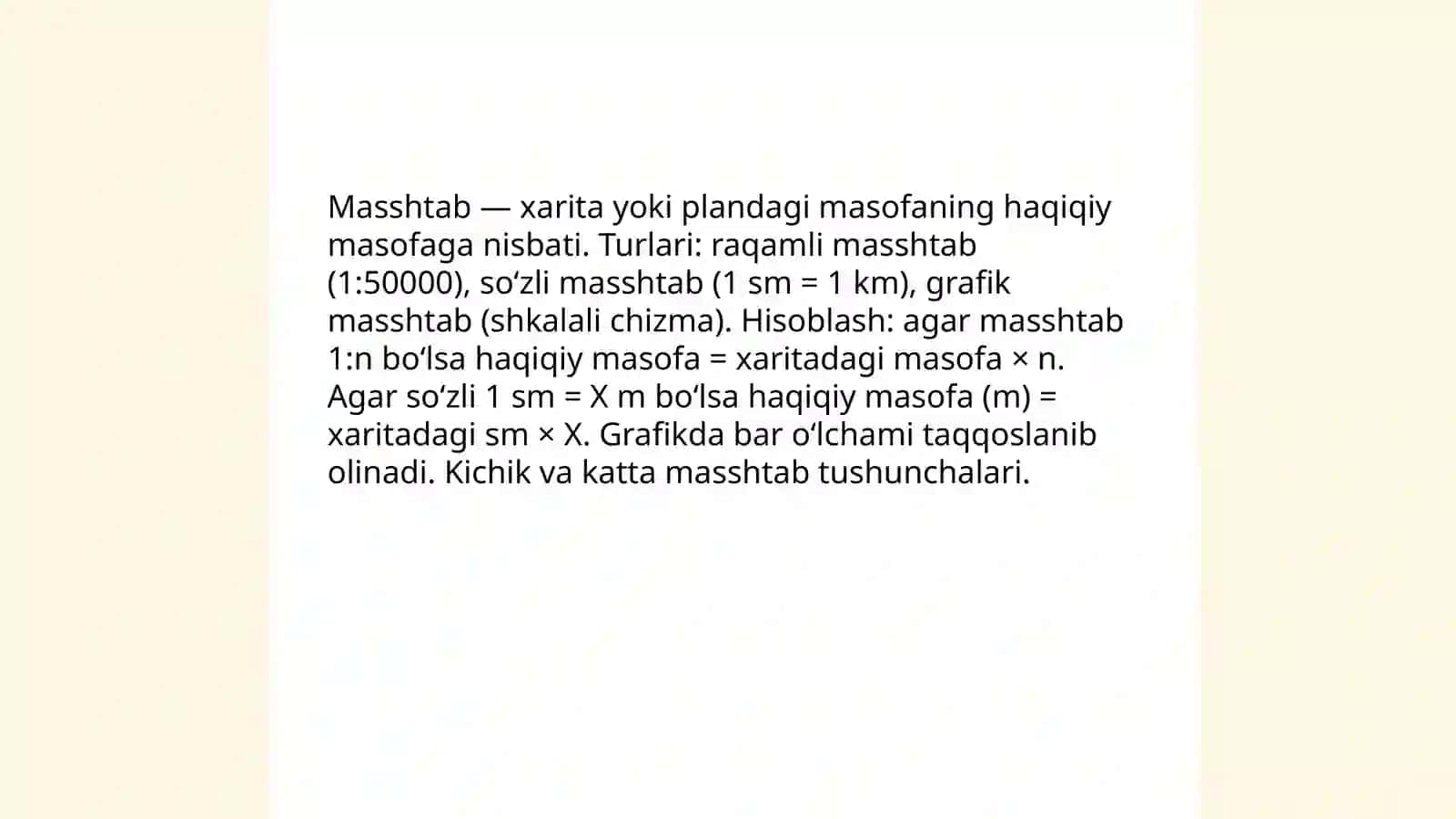 Plan va Xarita bilan ishlash 4
