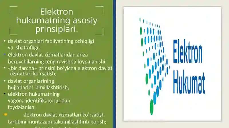 Elektron hukumat va iqtisodiyot 4