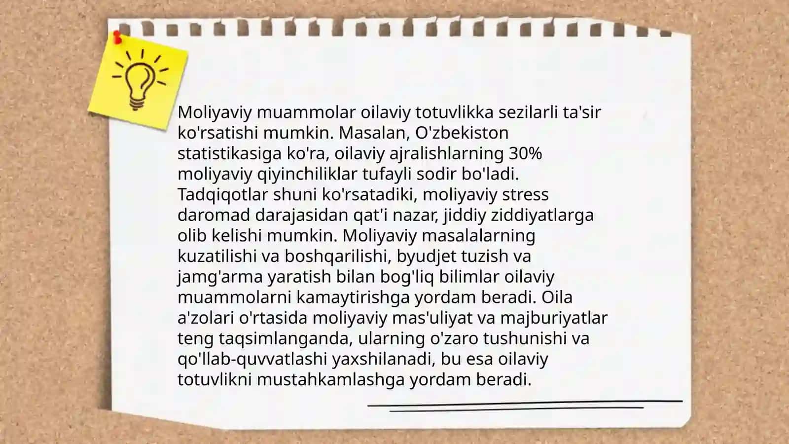 Oilaviy mojarolar va ularning sabablari 4