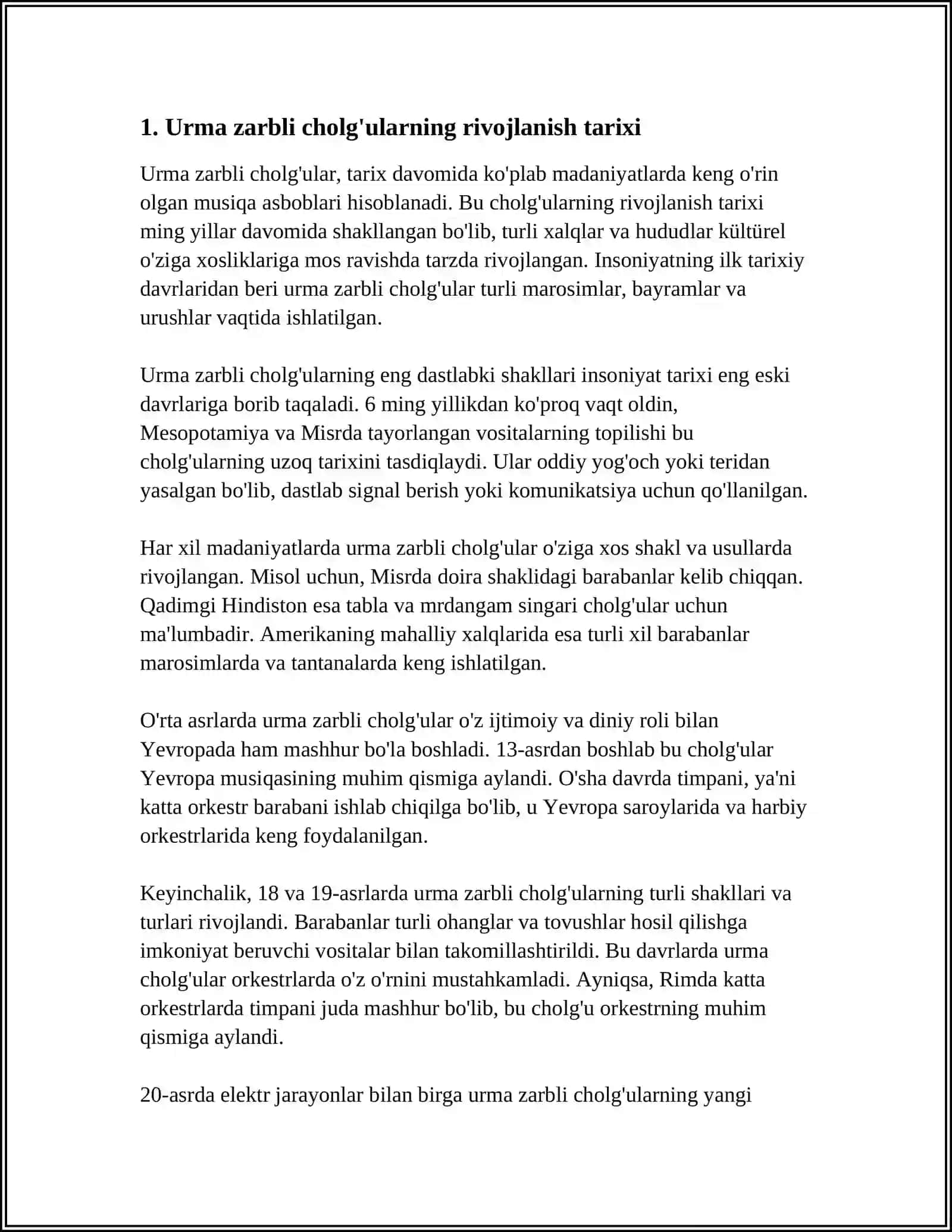 URMA ZARBLI CHOLG'ULAR 4