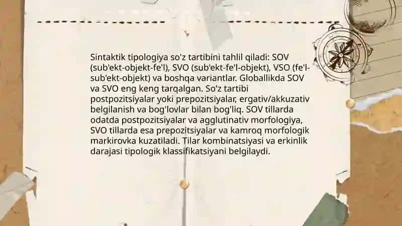 Qiyosiy tipologiya 4